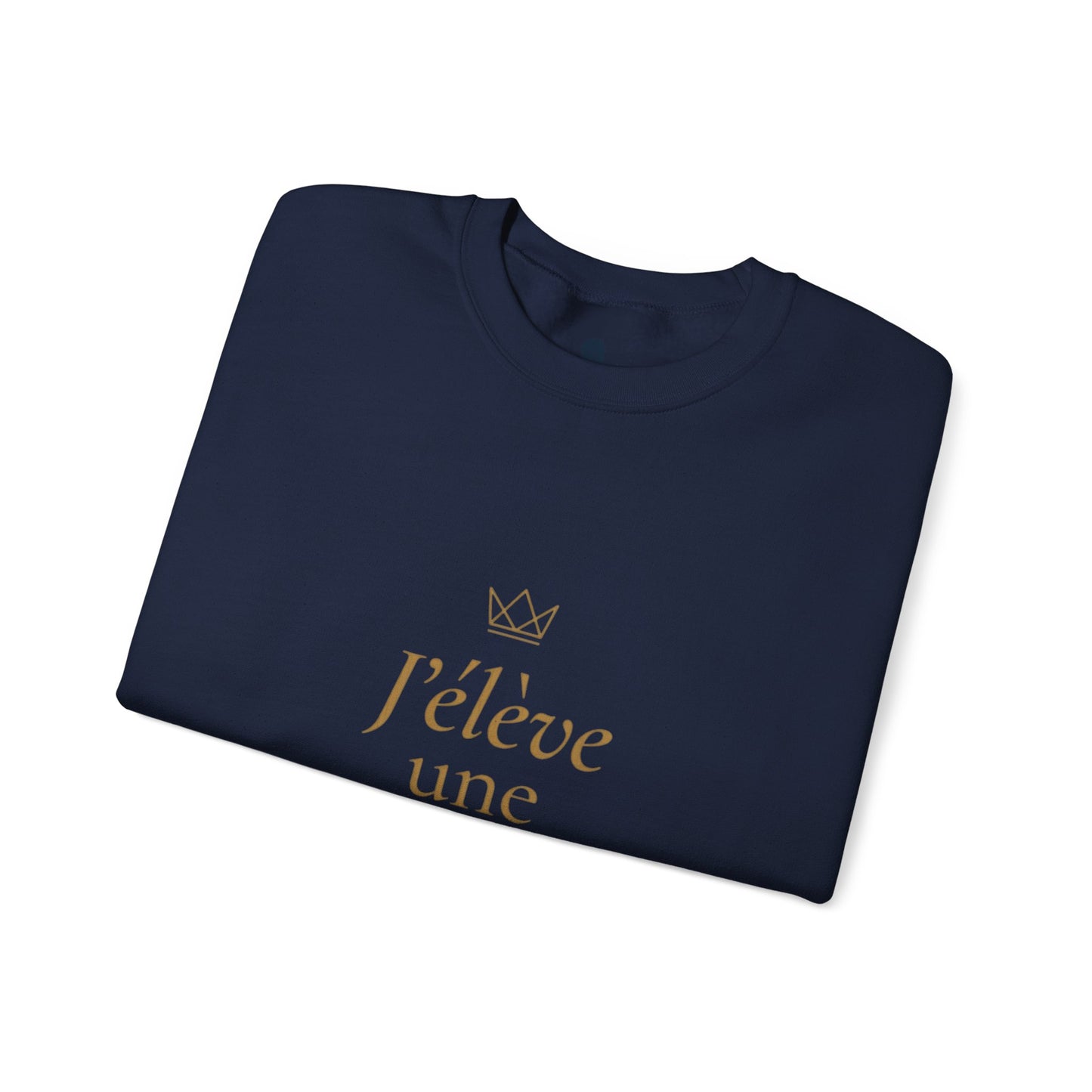 Sweat Maman J'élève une Reine — Cadeau Maman AfroBright Kids