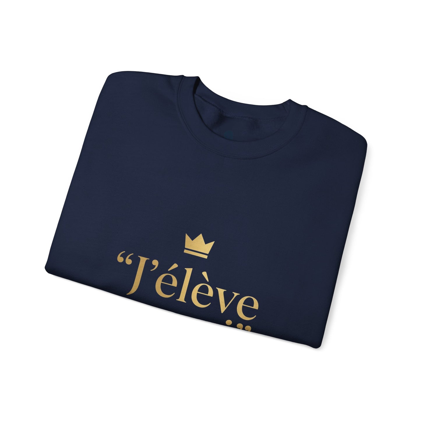 Sweat Maman J'élève un roi — Cadeau Maman AfroBright Kids