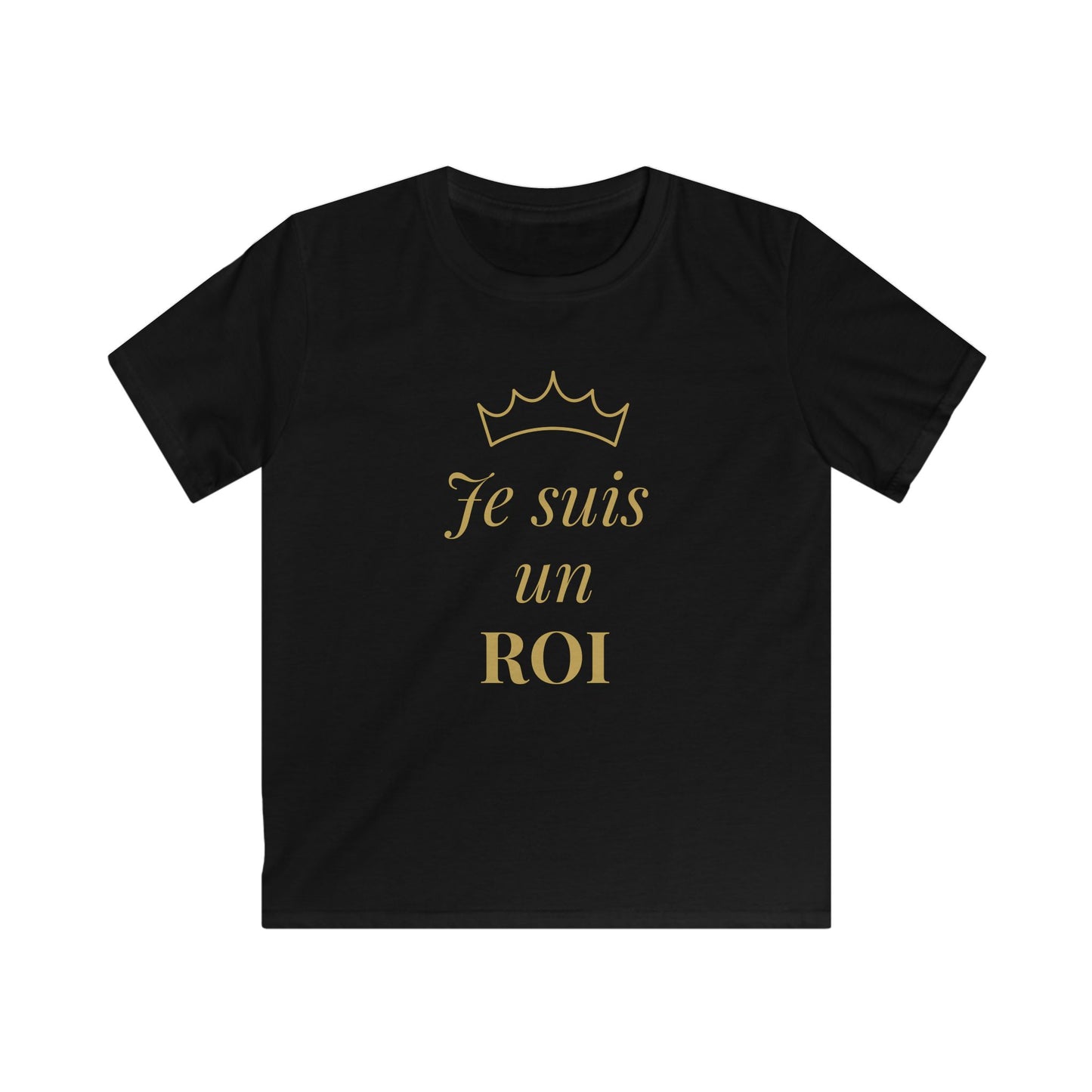 T-shirt Enfant Je suis un Roi — Duo Mère-Fils AfroBright Kids