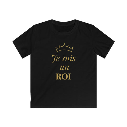 T-shirt Enfant Je suis un Roi — Duo Mère-Fils AfroBright Kids
