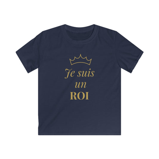 T-shirt Enfant Je suis un Roi — Duo Mère-Fils AfroBright Kids