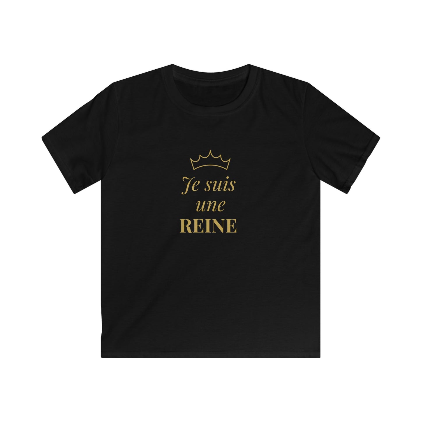 T-shirt Enfant Je suis une Reine — Duo Mère-Fille AfroBright Kids