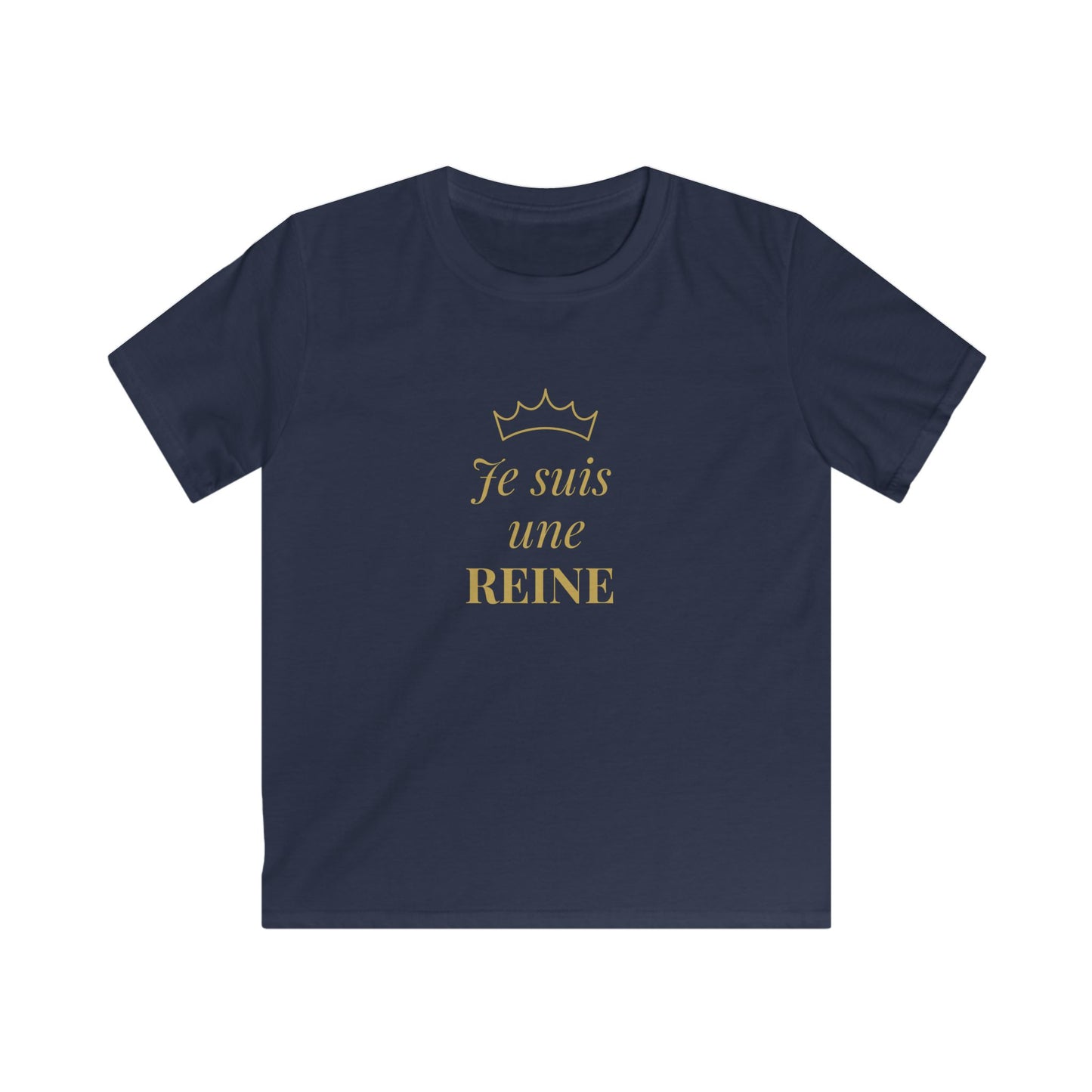 T-shirt Enfant Je suis une Reine — Duo Mère-Fille AfroBright Kids