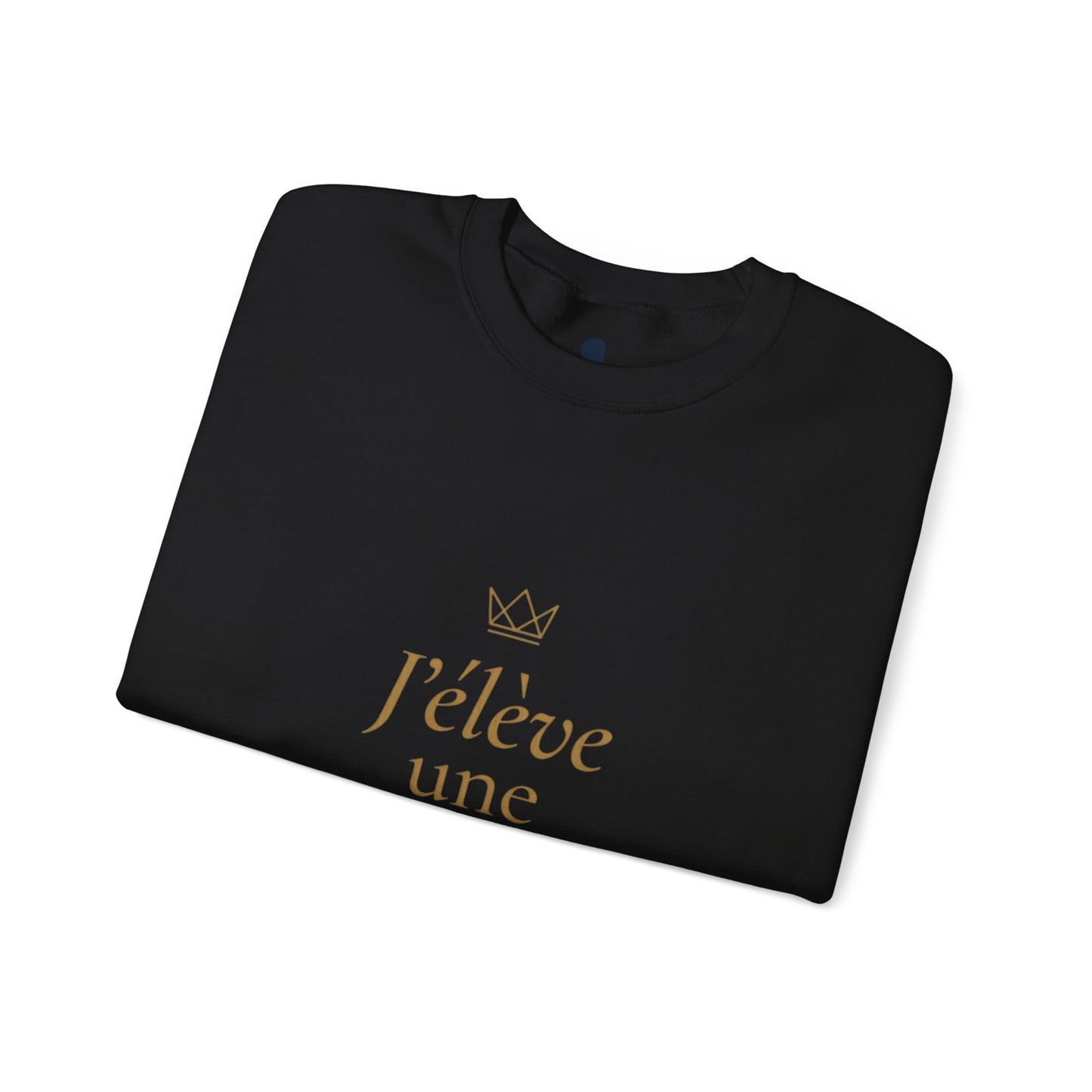 Sweat Maman J'élève une Reine — Cadeau Maman AfroBright Kids