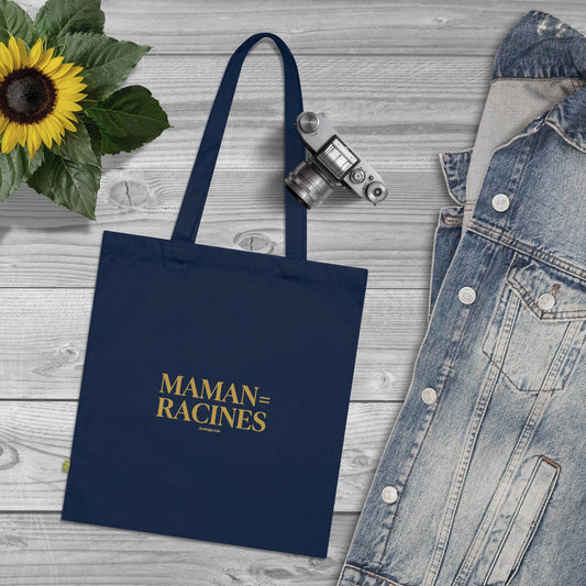 Tote Bag Maman = Racines — Cadeau Fête des Mères AfroBright Kids