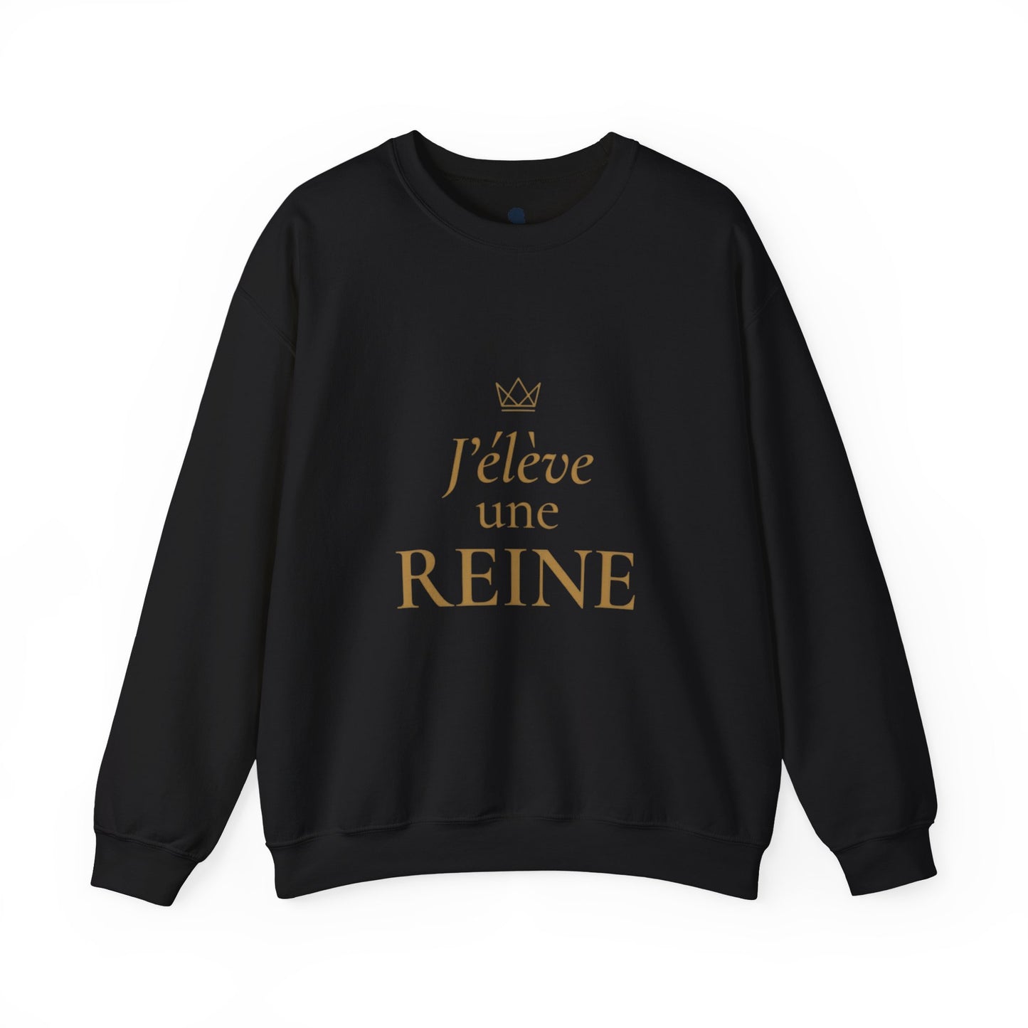 Sweat Maman J'élève une Reine — Cadeau Maman AfroBright Kids